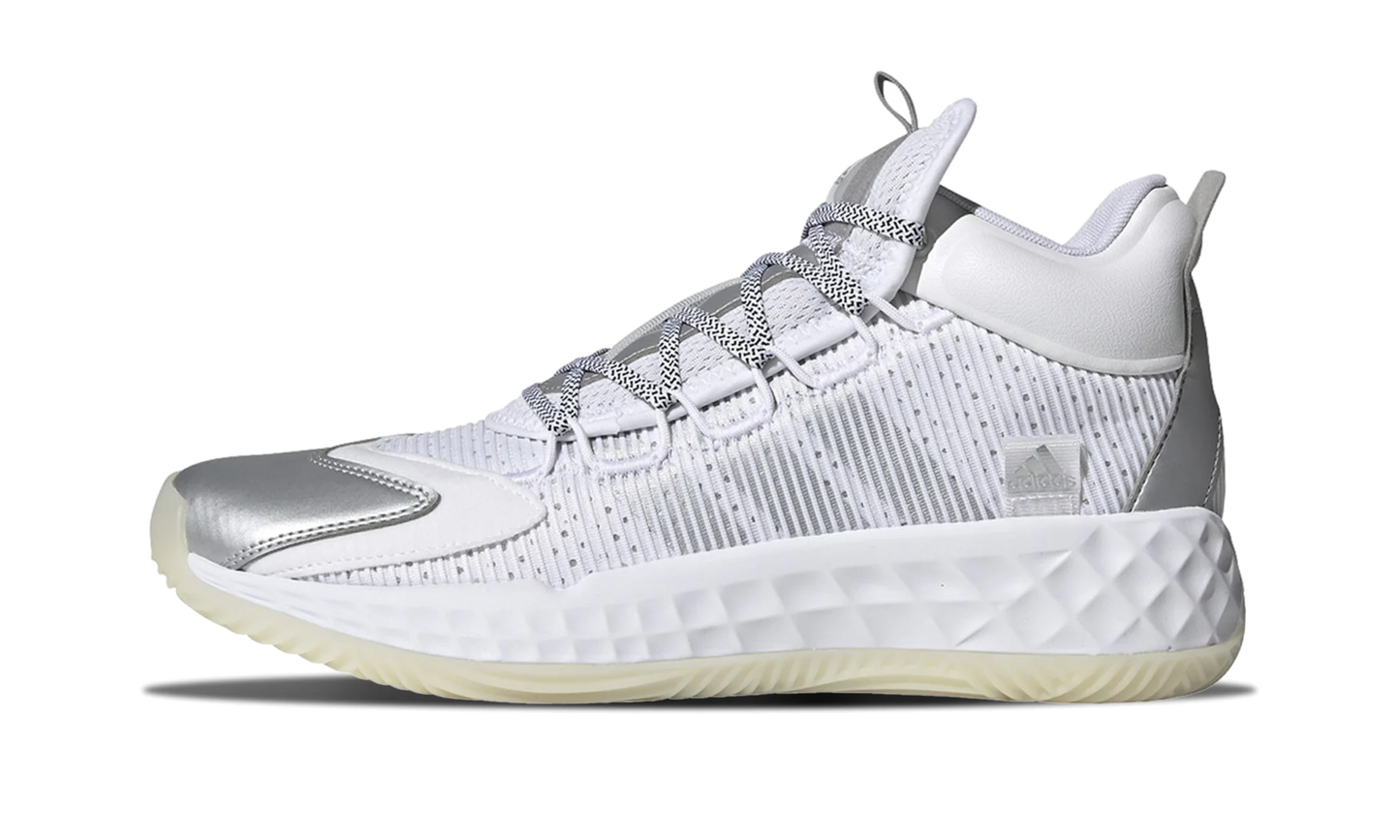 Pro Boost Mid "White Silver Metallic" FW9511