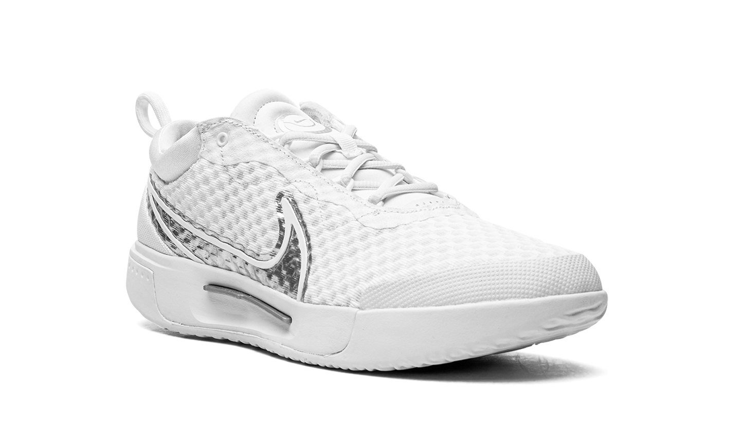 ZOOM COURT PRO HC MNS WMNS "White / Metallic Silver" DH0990 101