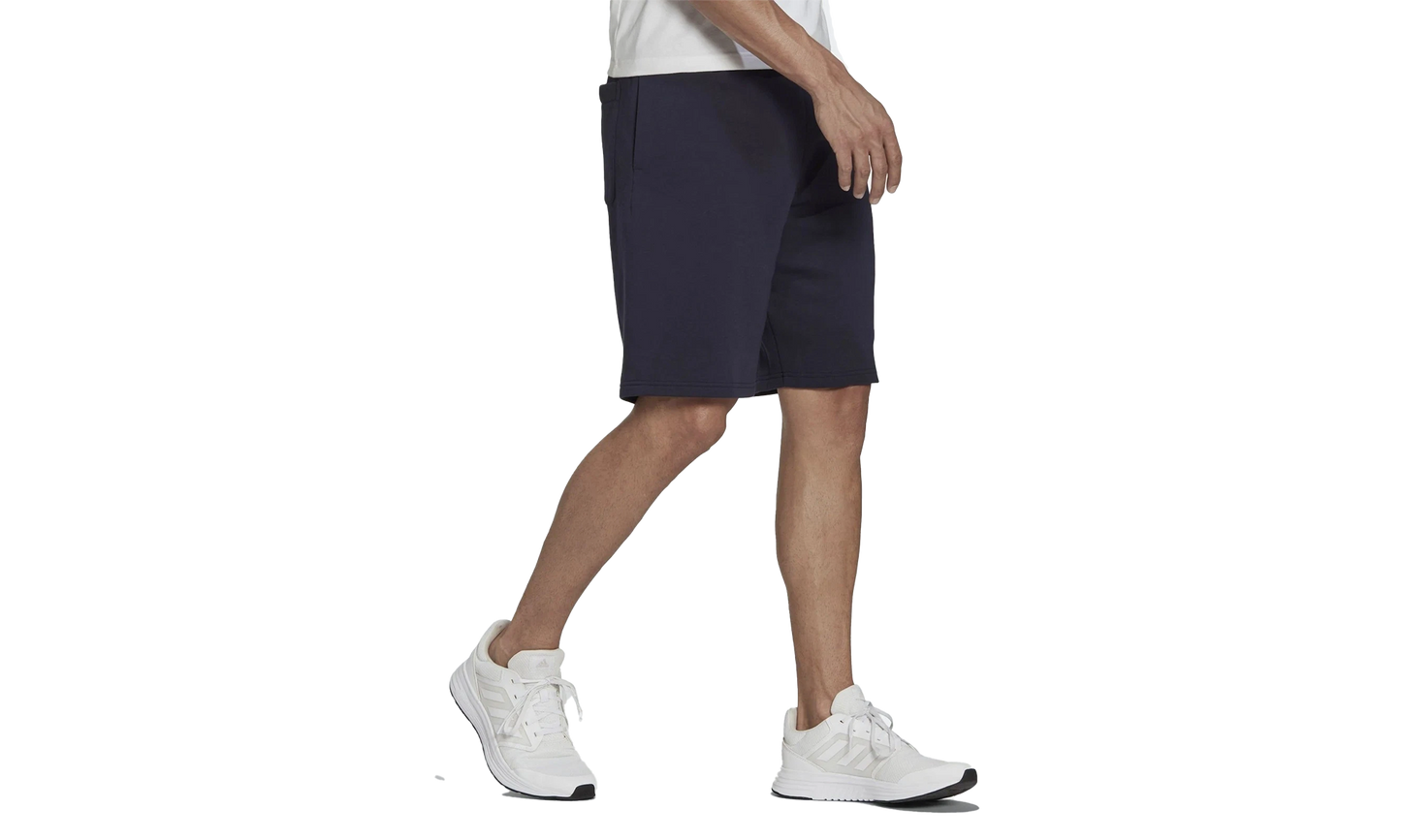 Essentials Fleece Big Logo Shorts "Legend Ink / White" H55329