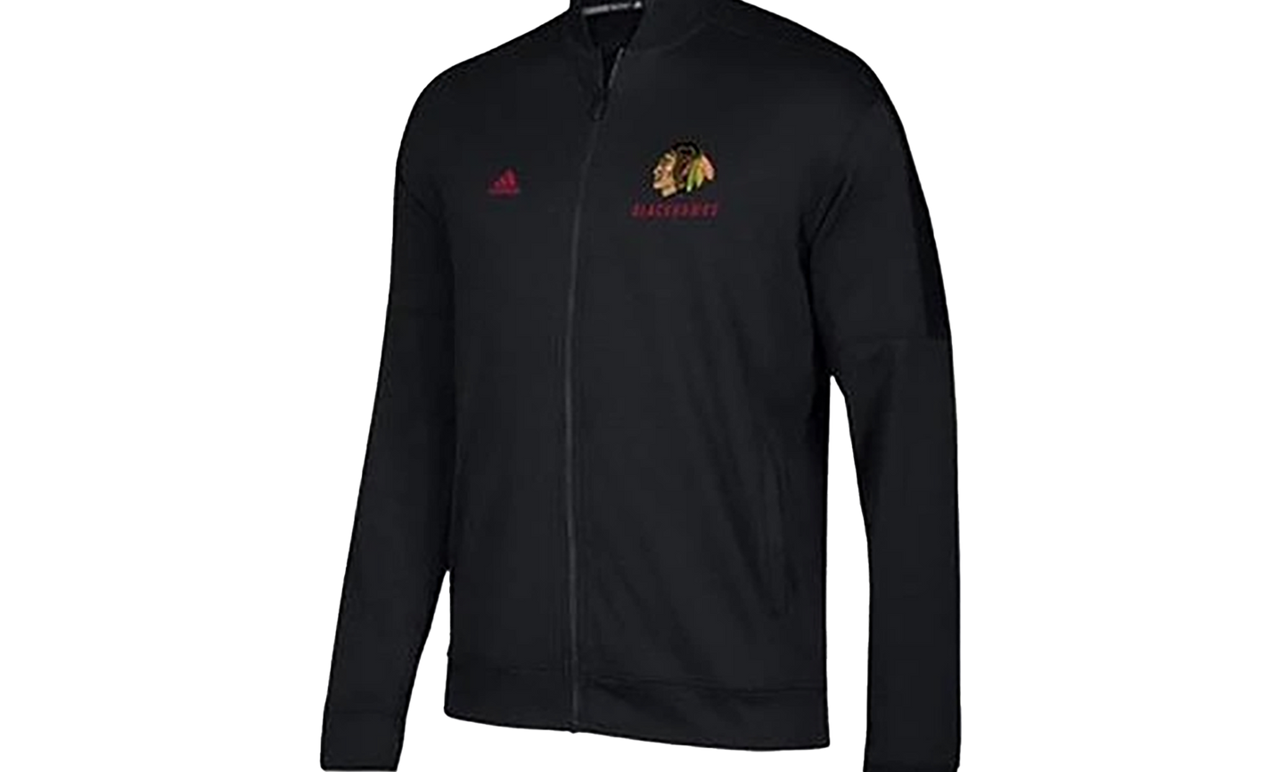 NHL Chicago Blackhawks Team Issue Bomber "Black" DA7341