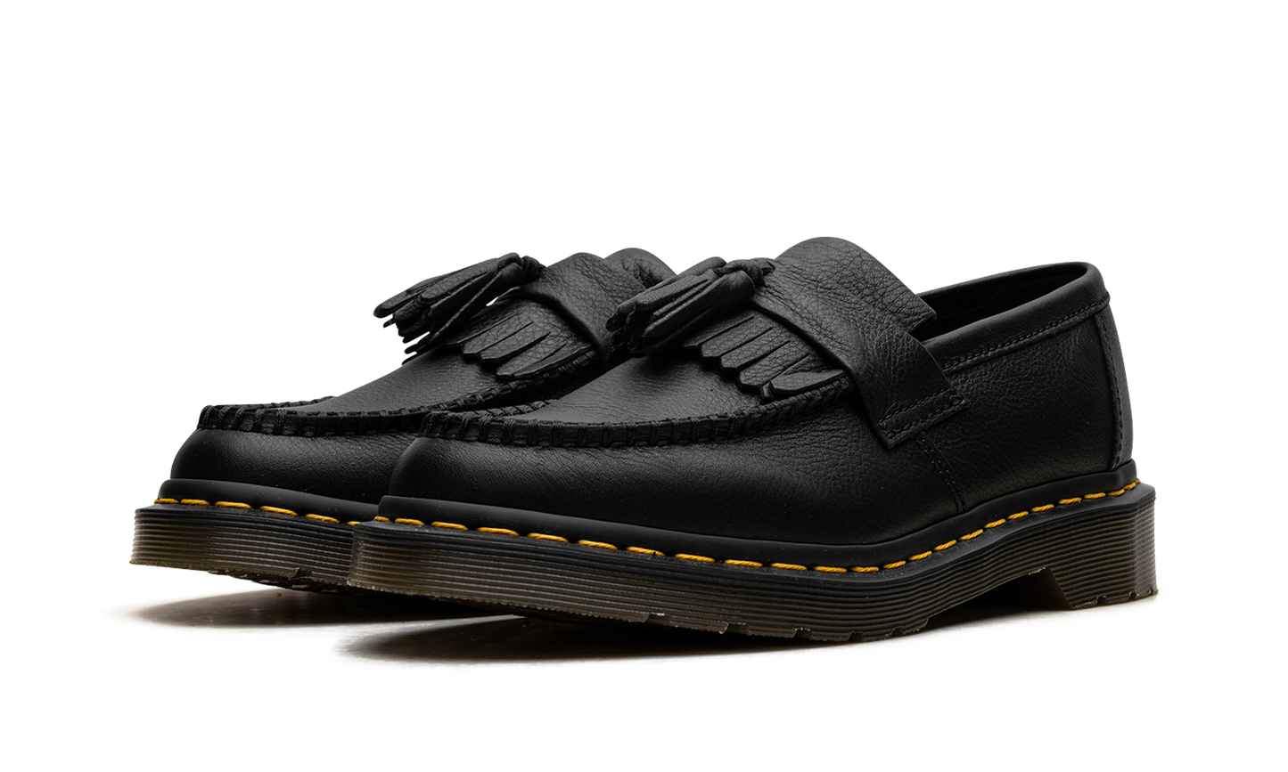 Adrian Virginia Leather Tassel Loafers "Black" 22760001