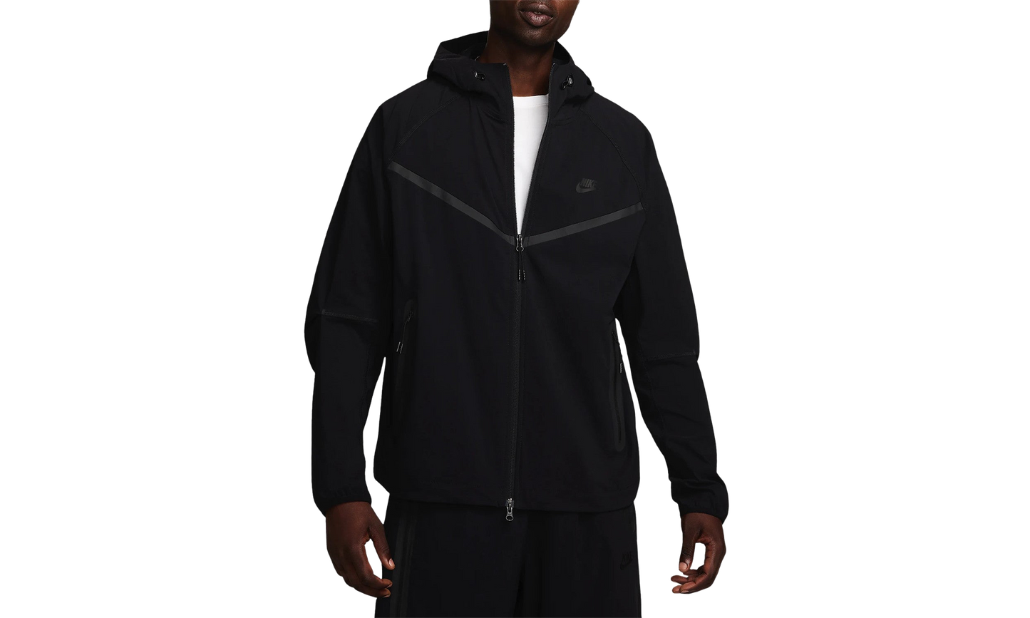 Tech Men's Woven Jacket Mens Style "Black/Black/Black" HM7151 010