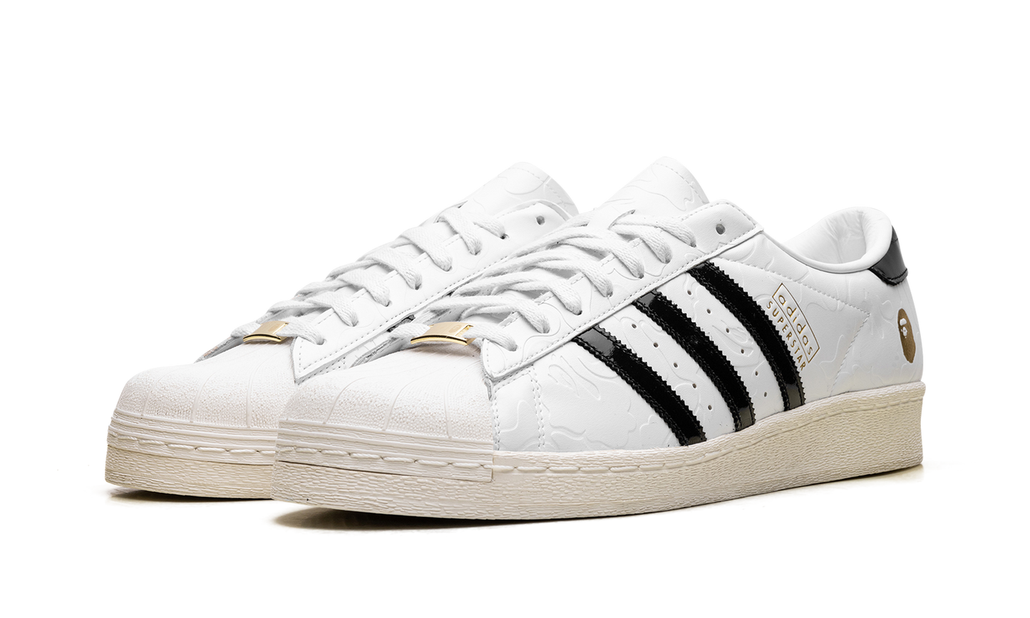 Superstar Vintage "A Bathing Ape - White Black" JR2701