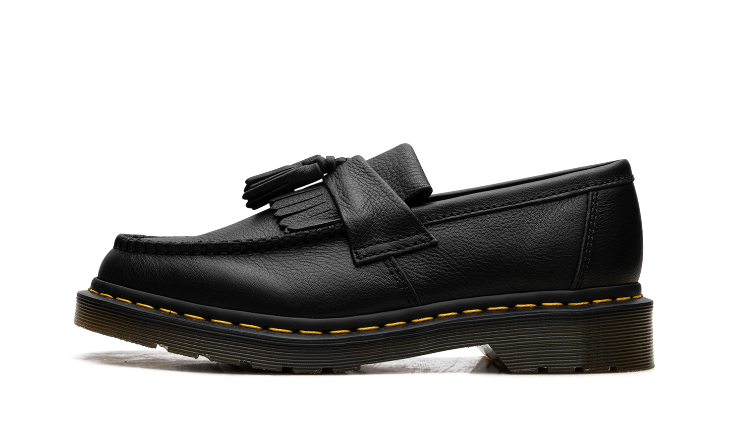 Adrian Virginia Leather Tassel Loafers "Black" 22760001