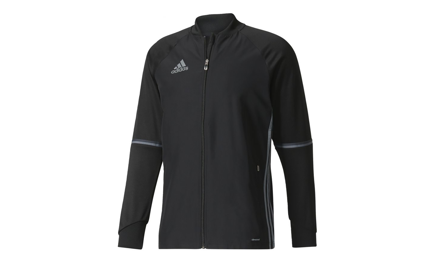 Condivo 16 Track Jacket "Black / Vista Grey" S93552
