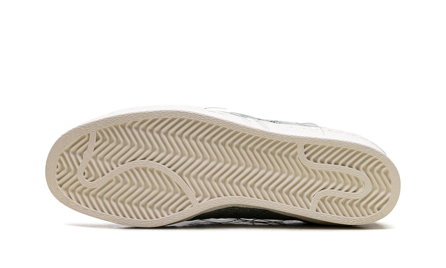 Y-3 Superstar "Silver Green Off White Light Brown" IG0801