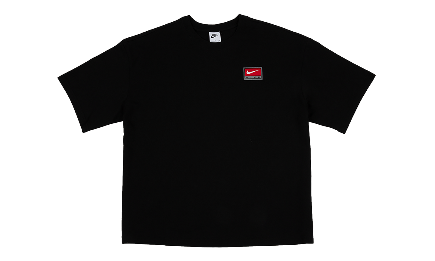 Life Short-Sleeve Boxy Knit Top "Black" II4379 010