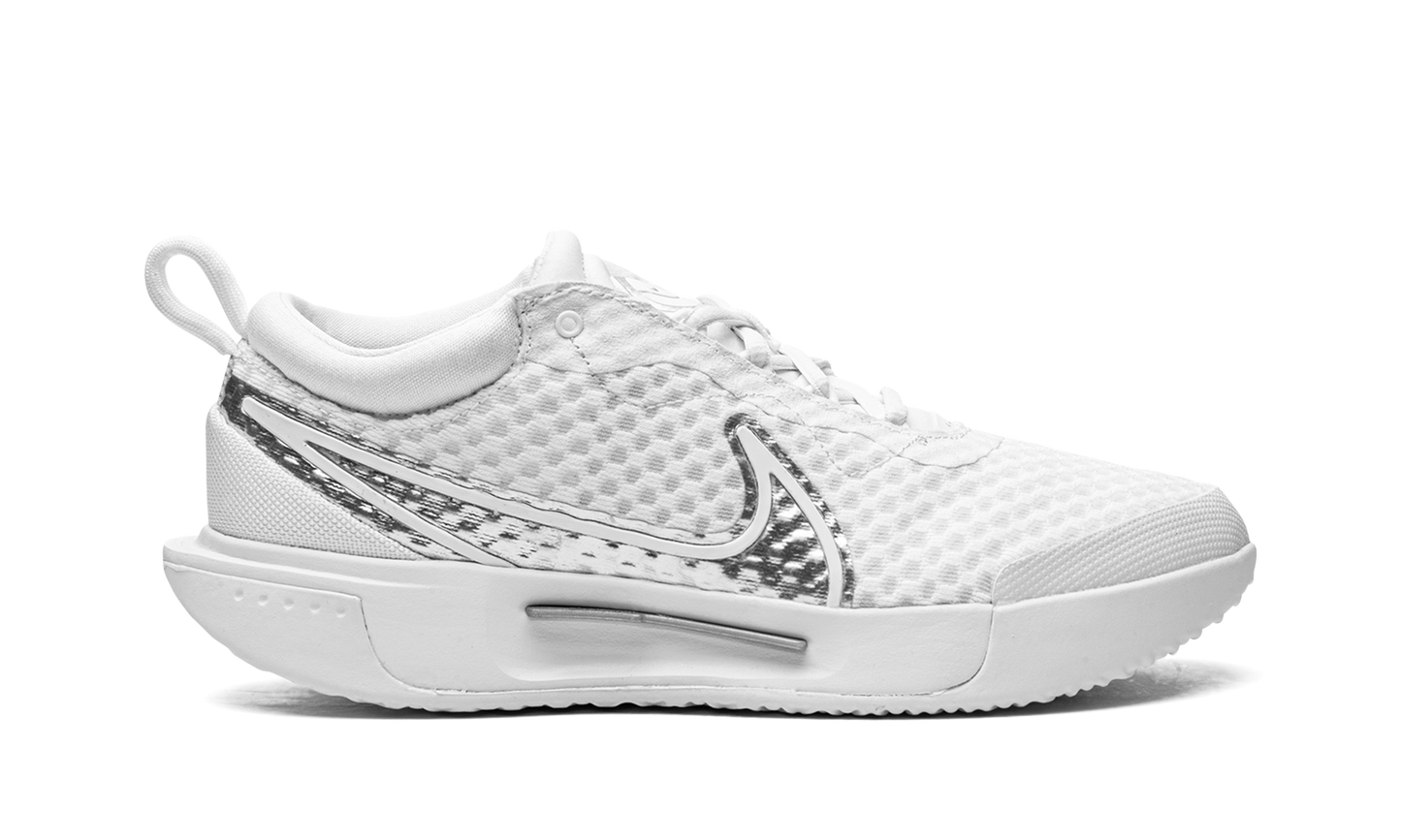 ZOOM COURT PRO HC MNS WMNS "White / Metallic Silver" DH0990 101