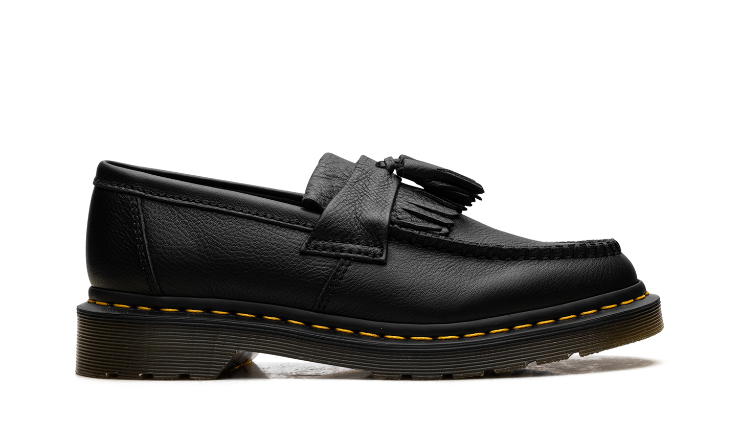 Adrian Virginia Leather Tassel Loafers "Black" 22760001