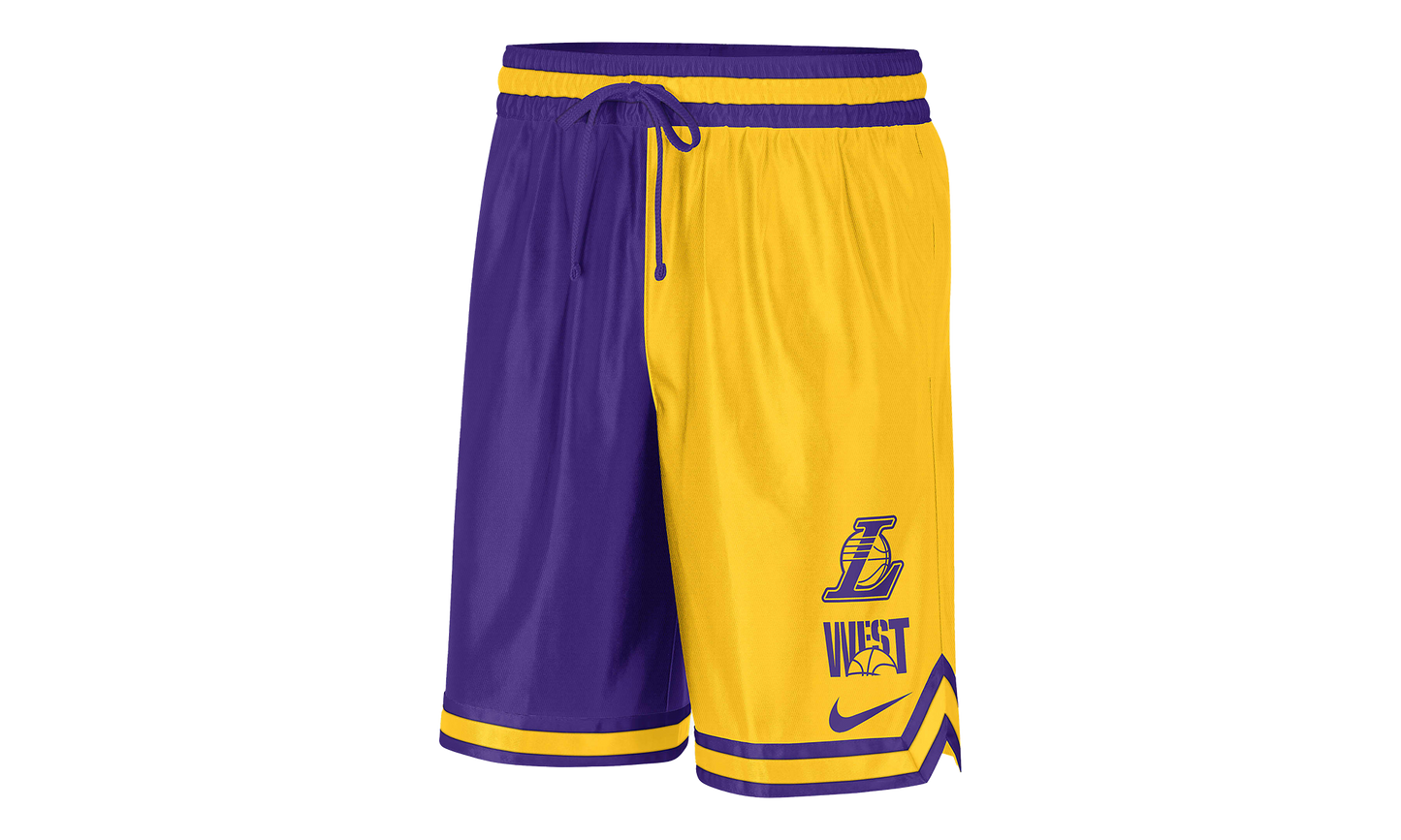 LA LAKERS COURTSIDE NBA GRAPHIC SHORTS "Purple" DR9350 728