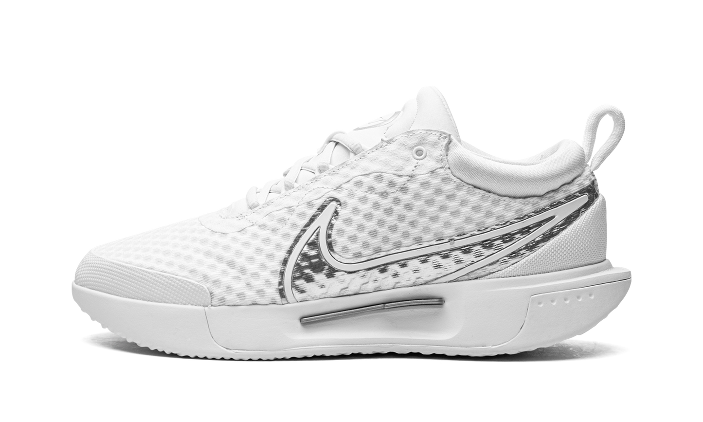 ZOOM COURT PRO HC MNS WMNS "White / Metallic Silver" DH0990 101