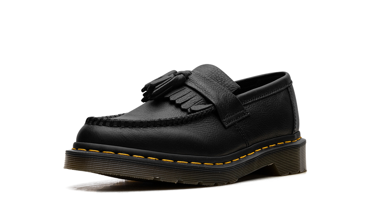 Adrian Virginia Leather Tassel Loafers "Black" 22760001