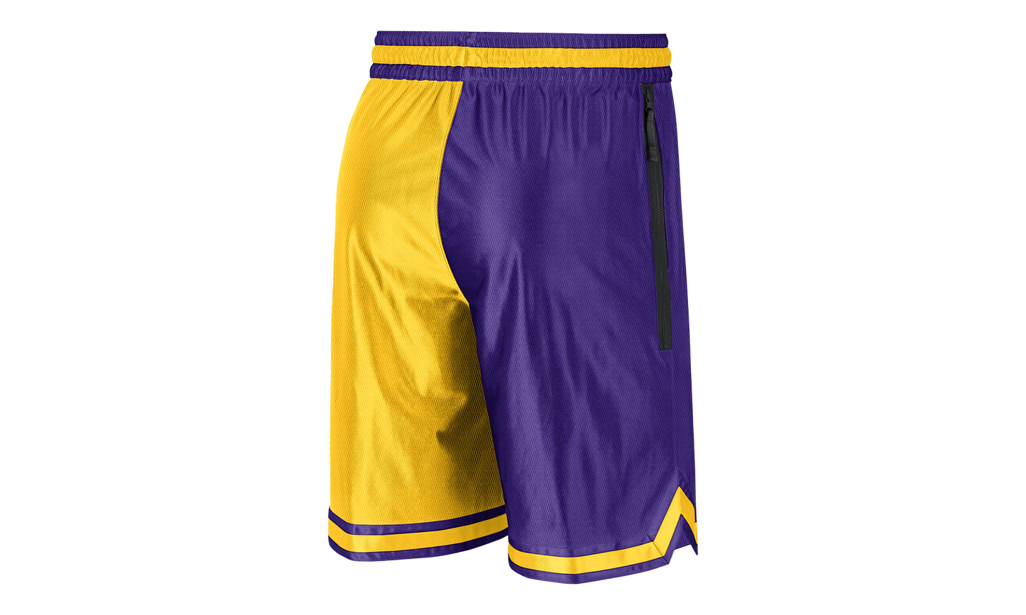 LA LAKERS COURTSIDE NBA GRAPHIC SHORTS "Purple" DR9350 728